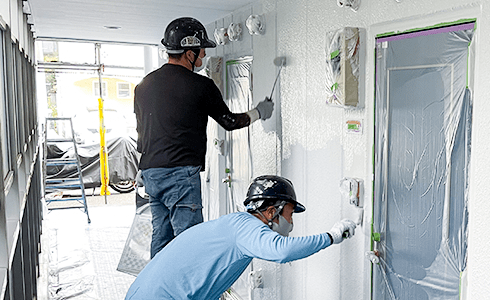 経験豊富な職人による丁寧施工